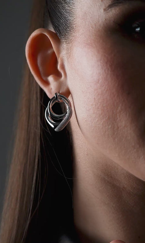 Paul Valentine Crystal Galaxy Earrings Große Rabatte