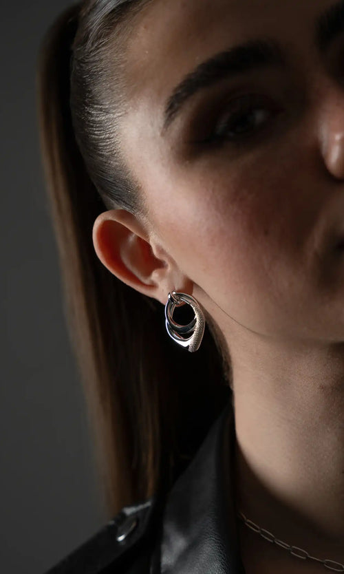 Paul Valentine Crystal Galaxy Earrings Große Rabatte