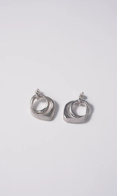 Paul Valentine Crystal Galaxy Earrings Große Rabatte