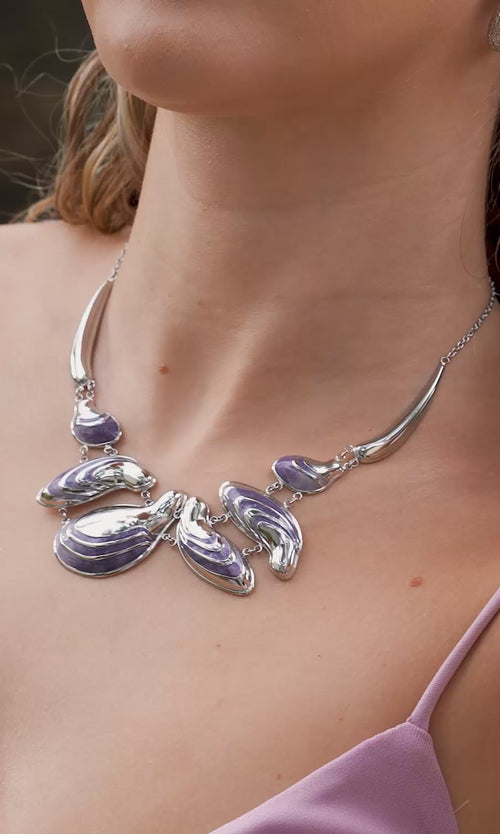 Paul Valentine Underwater Enamel Necklace Kauf eins, bekomm eins gratis
