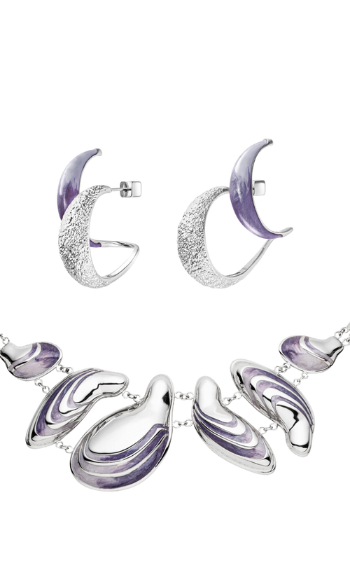 Paul Valentine Underwater Necklace & Hoops Set Sonderangebote
