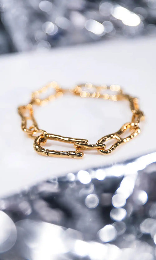 Paul Valentine Molten Chunky Bracelet VIP-Rabatte