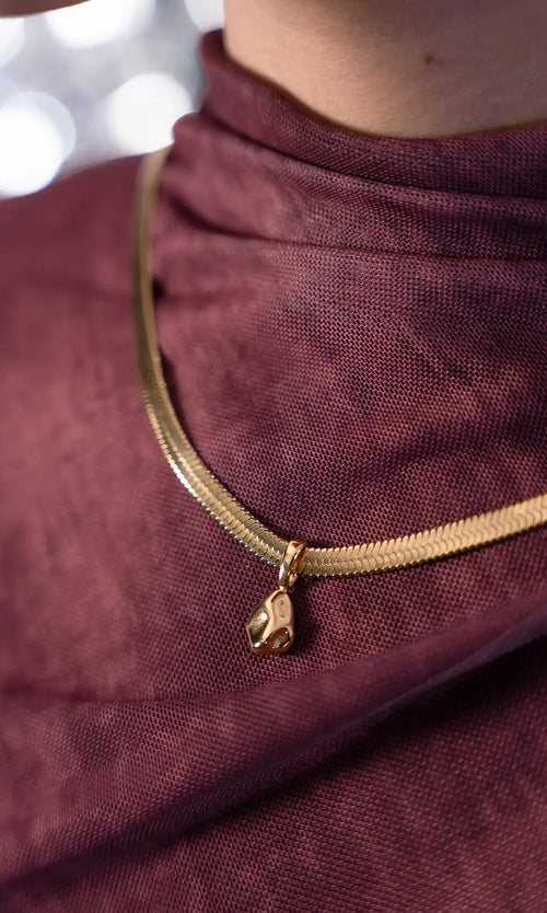 Paul Valentine Molten Sleek Necklace Letzte 3 Tage