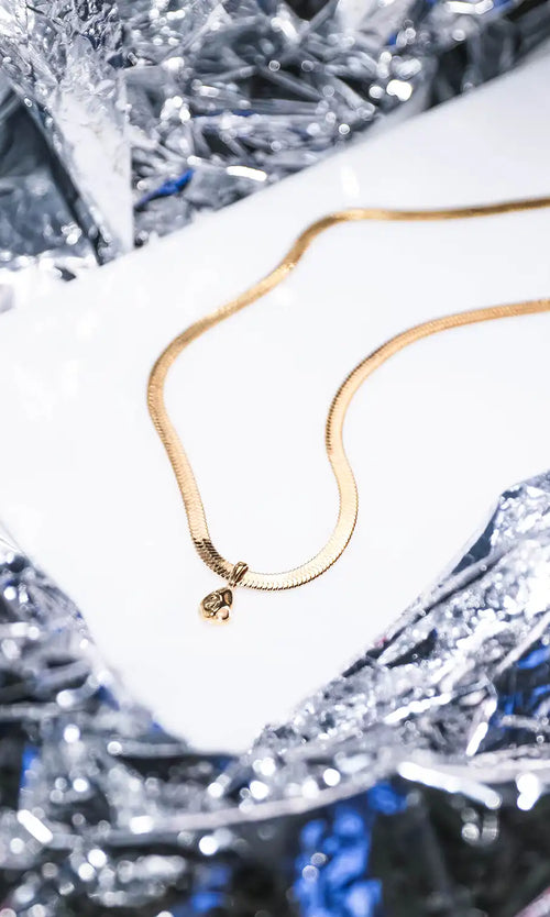 Paul Valentine Molten Sleek Necklace Letzte 3 Tage