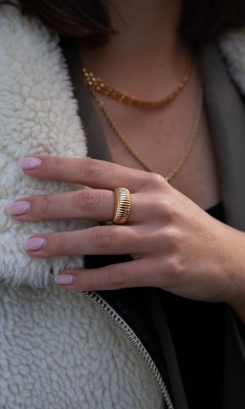 Paul Valentine Avenue Structure Ring Discount Store für neue Produkte