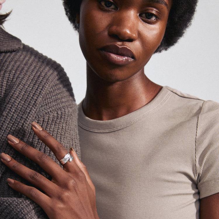 Pilgrim ELISSA recycelter Ring versilbert Bestseller