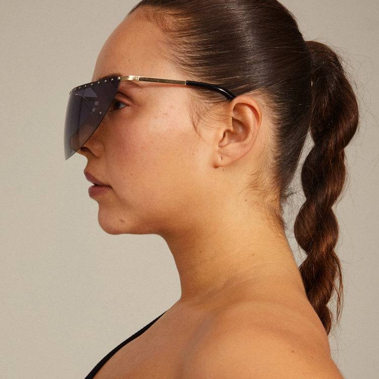 Pilgrim ALIAN Sonnenbrille Schwarz/Gold Letzte 3 Tage