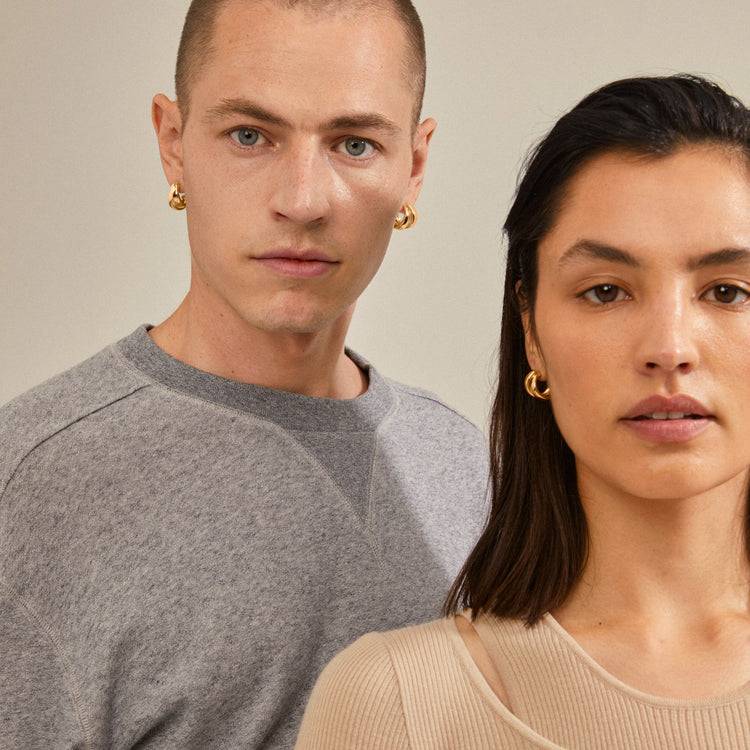 Pilgrim ORIT recycelte Ohrringe vergoldet Bis zu 60% Rabatt