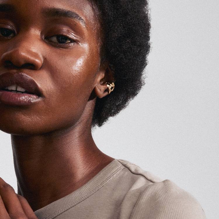 Pilgrim ZENA recycelter Ear Cuff vergoldet Rabatte dieses Monats