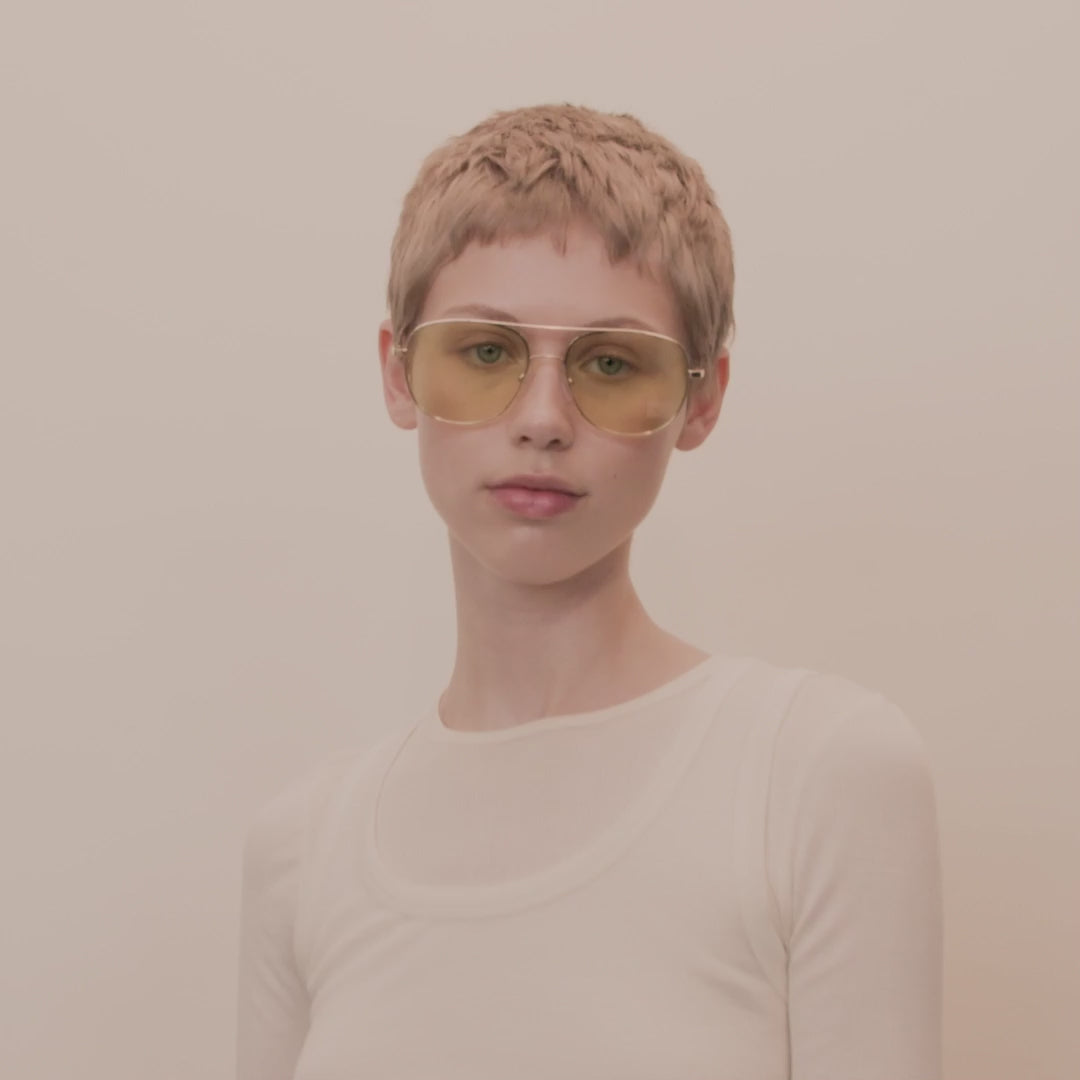 Pilgrim DALLAS Sonnenbrille Gelb/Gold Hotsell