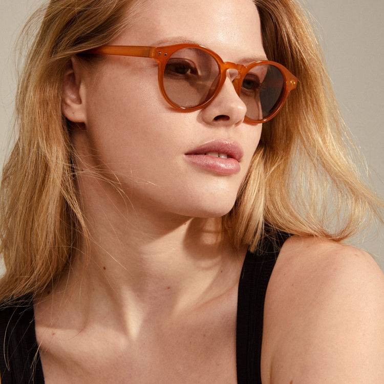 Pilgrim KYRIE Sonnenbrille Braun/Gold Fabrik Onlineshop