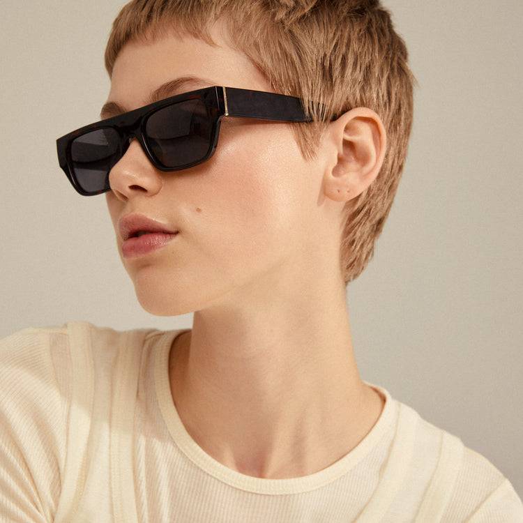 Pilgrim ENIEL Recycelte Sonnenbrille Schildpatt-Braun/Gold Begrenztes Angebot