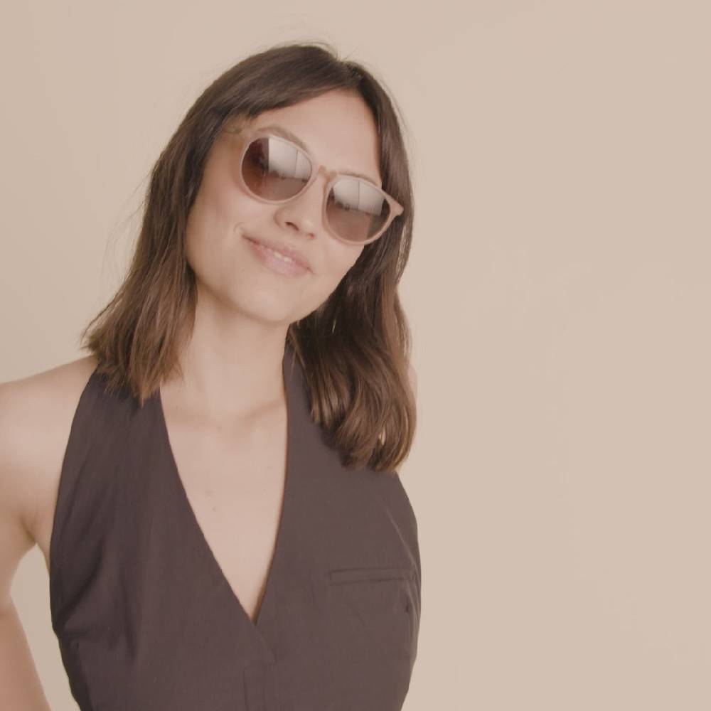 Pilgrim SAHARA Recycelte Sonnenbrille Rosa Exklusivangebot