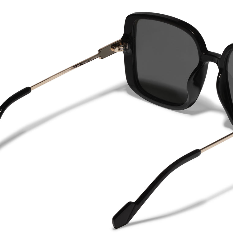 Pilgrim ALIET Sonnenbrille Schwarz/Gold Clearance-Verkauf