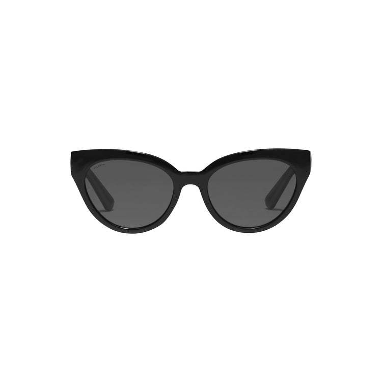 Pilgrim RAISA Recycelte Sonnenbrille Schwarz 50% Rabatt für begrenzte Zeit