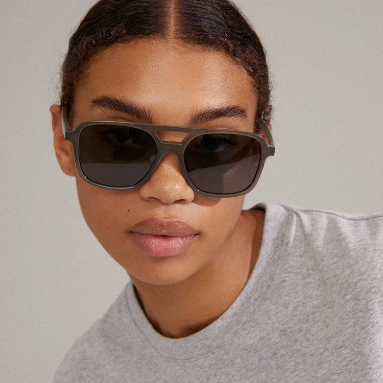 Pilgrim ELODIE Piloten-Sonnenbrille grau Tiefpreis
