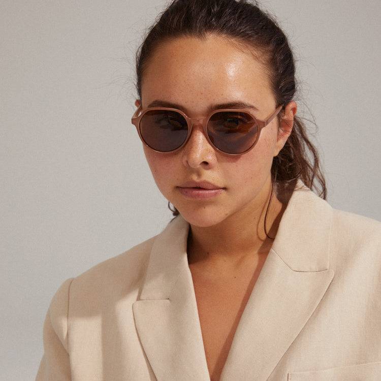 Pilgrim TRIANA recycelte Sonnenbrille hellbraun Wochenangebot