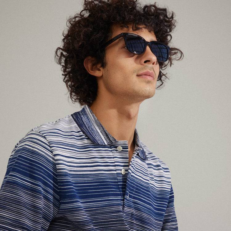 Pilgrim JAMILA recycelte Sonnenbrille in dunklem Schildpatt Neueste Stile
