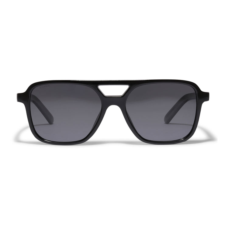 Pilgrim ELODIE recycelte Piloten-Sonnenbrille schwarz Zeitbegrenzte Promotion