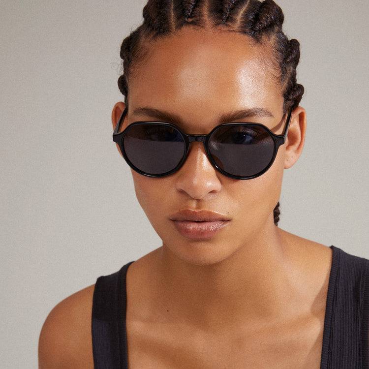 Pilgrim TRIANA recycelte Sonnenbrille schwarz Bis zu 50% Rabatt