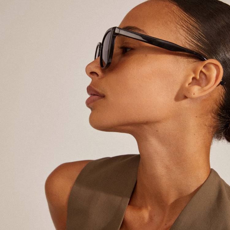 Pilgrim JAMILA recycelte Sonnenbrille schwarz Bis zu 65% Rabatt