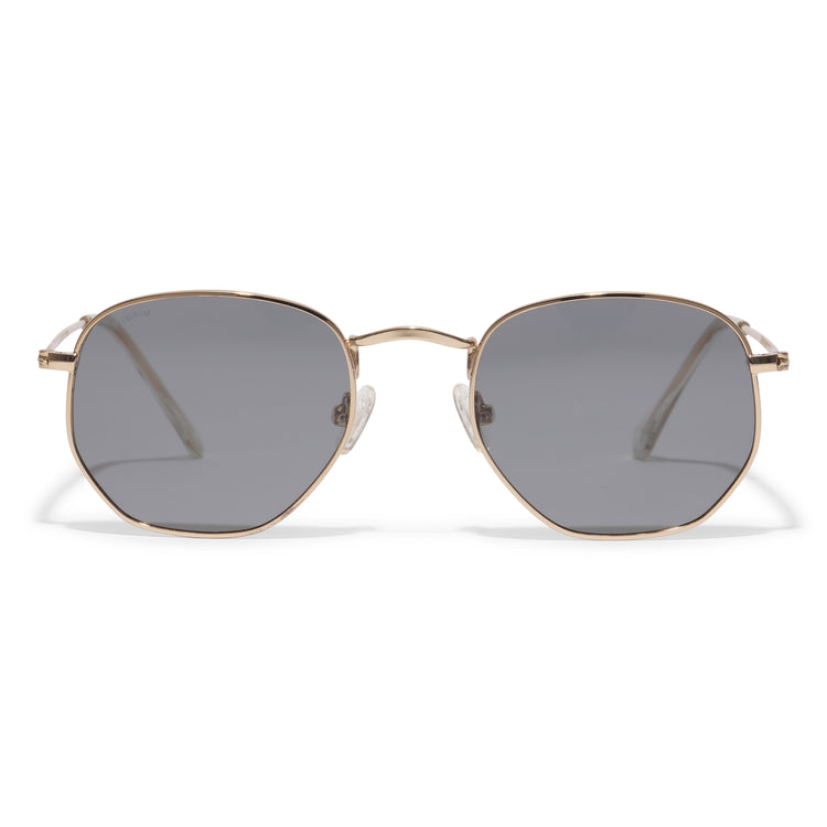 Pilgrim RYLAN Sonnenbrille Grau/Gold Riesige Rabatte