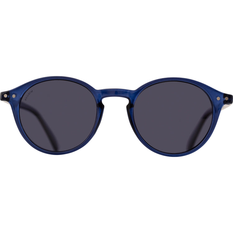 Pilgrim ROXANNE klassische runde Sonnenbrille, blau Saisonschlussverkauf