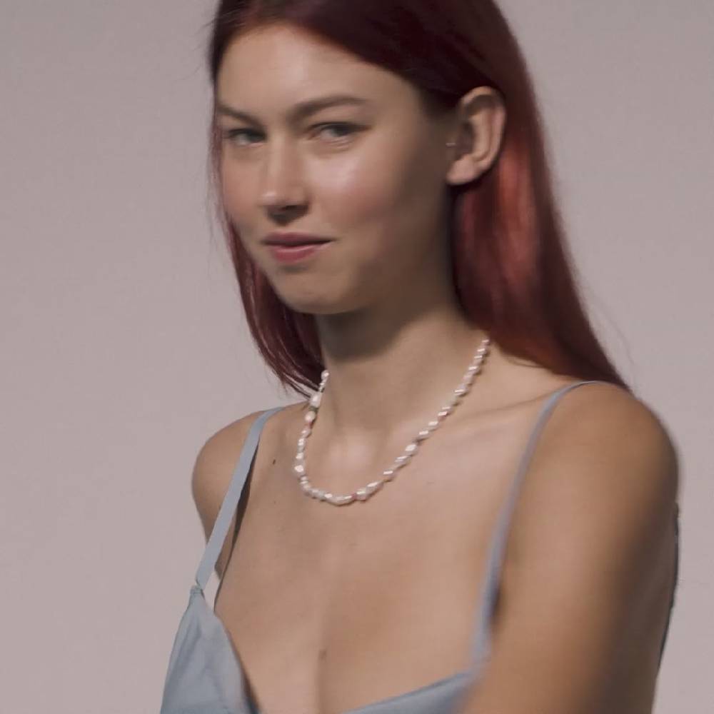 Pilgrim RAMONA freshwater pearl necklace silver-plated Valentinstagsangebot