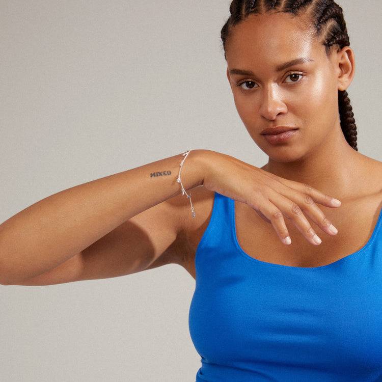 Pilgrim QUINN recyceltes Kristall-Armband mit Charm, versilbert Günstig kaufen