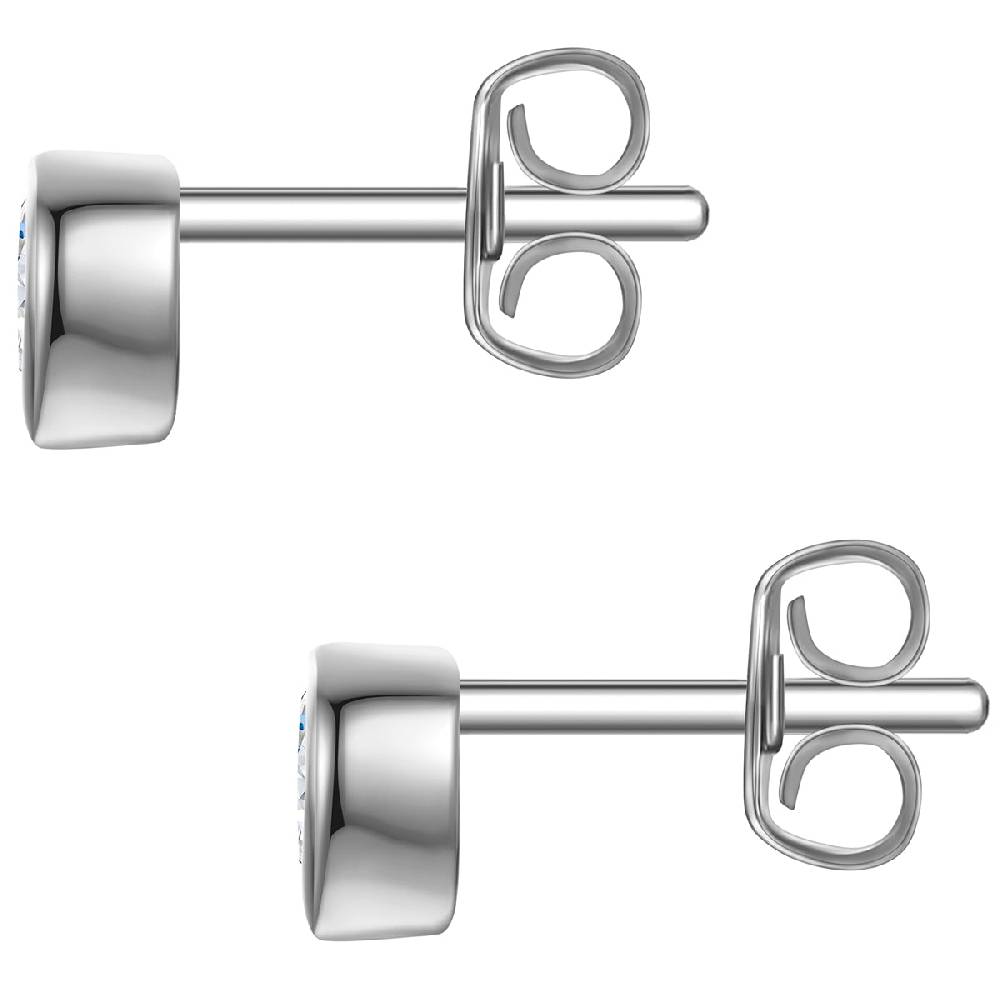 Rafaela Donata Ohrstecker Sterling Silber Zirkonia weiß Top Angebot