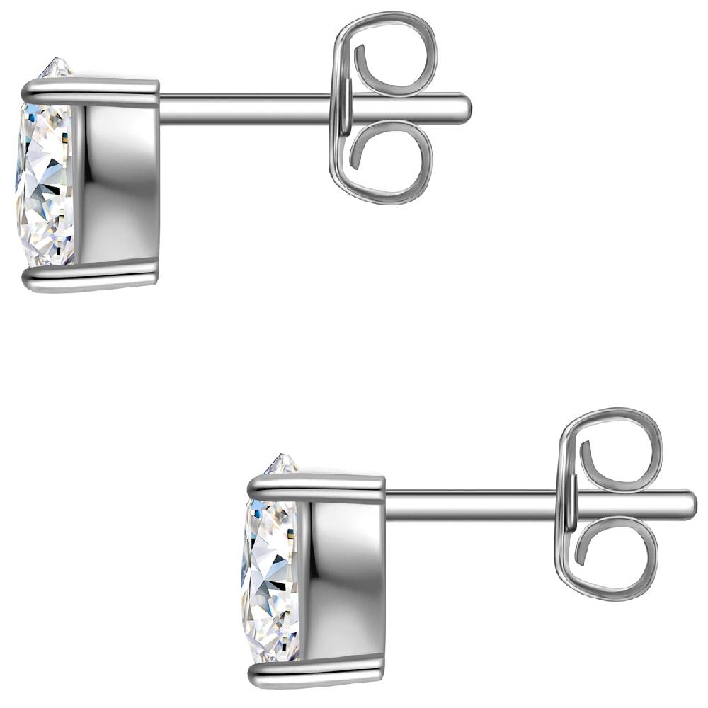 Rafaela Donata Ohrstecker Sterling Silber Zirkonia weiß Blitzangebot