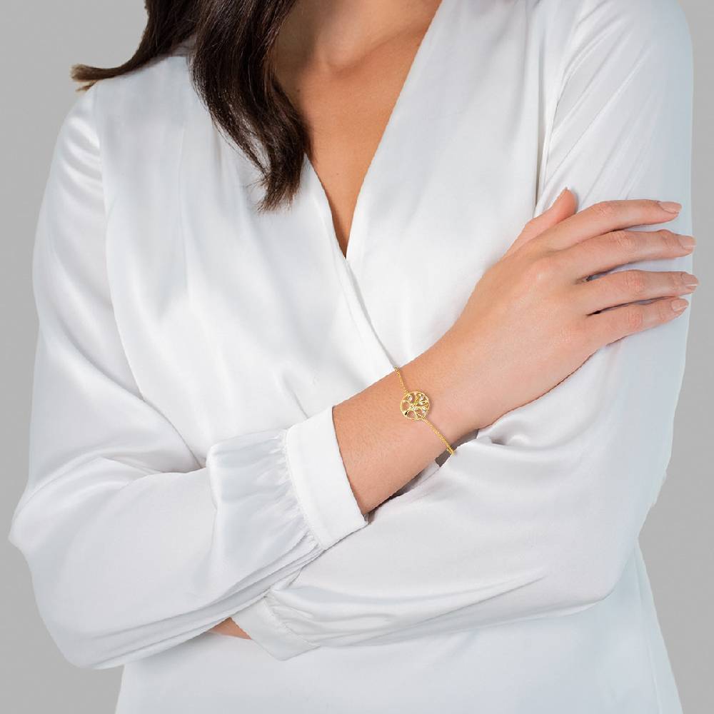 Rafaela Donata Armband Sterling Silber gelbgold Zirkonia weiß VIP-Rabatte