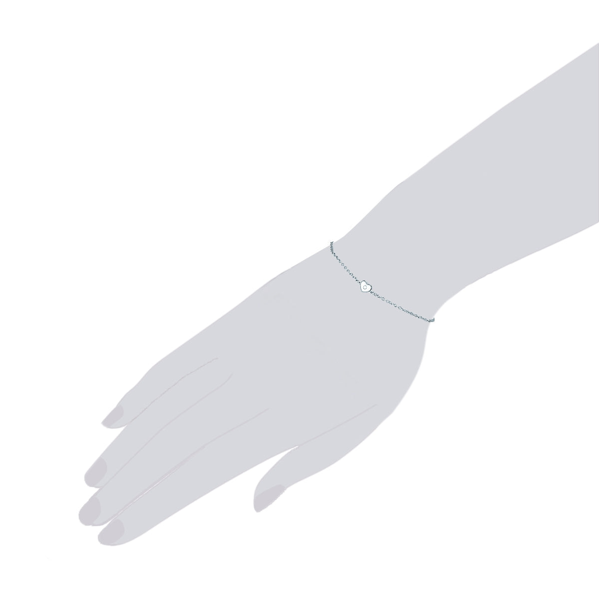 Rafaela Donata Armband Sterling Silber Zirkonia weiß Wochenangebot