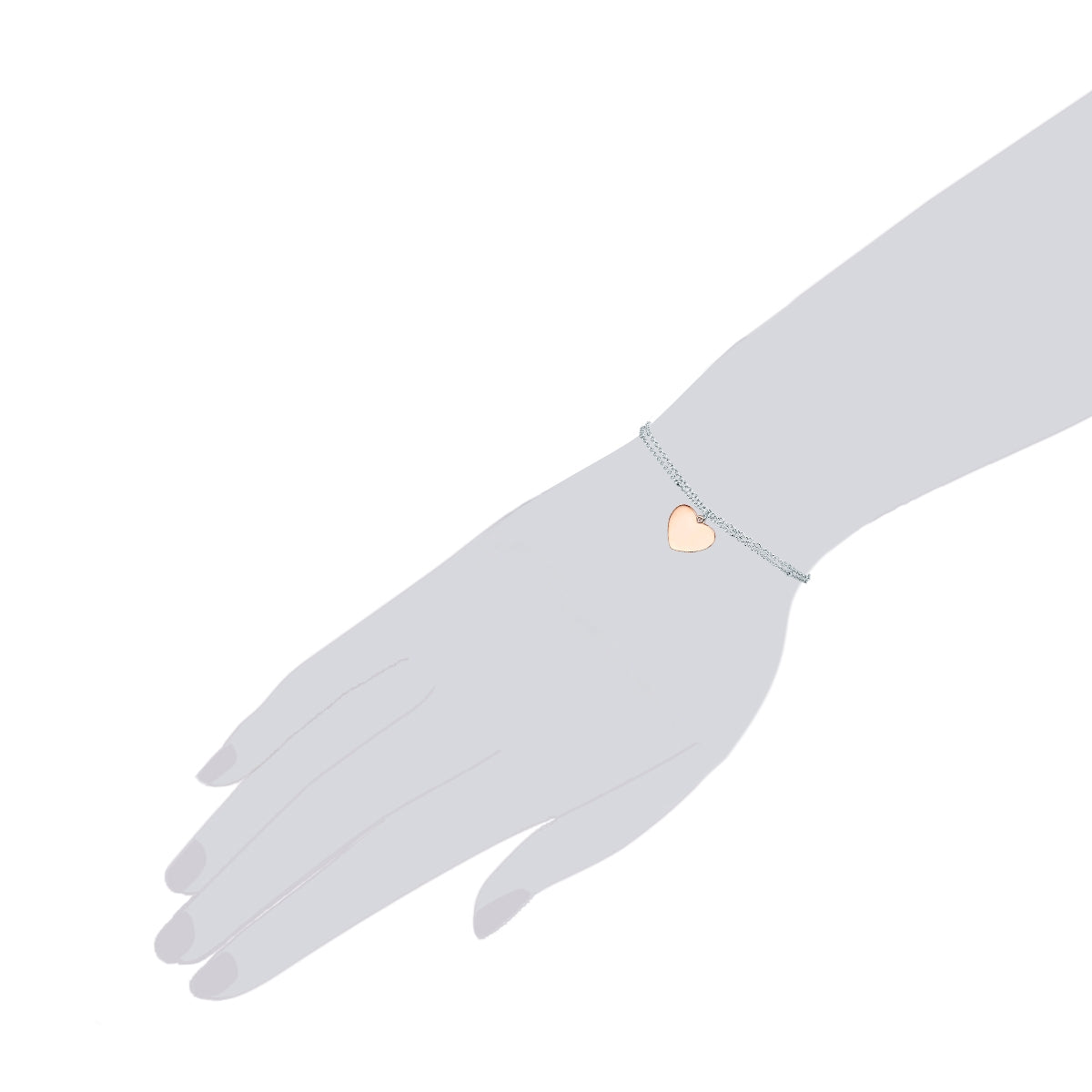 Rafaela Donata Armband Sterling Silber bi-Color Kostenlose Rückgabe