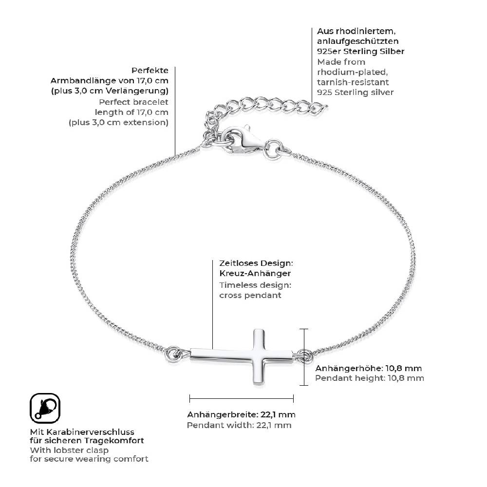 Rafaela Donata Armband Sterling Silber Bis zu 50% Rabatt