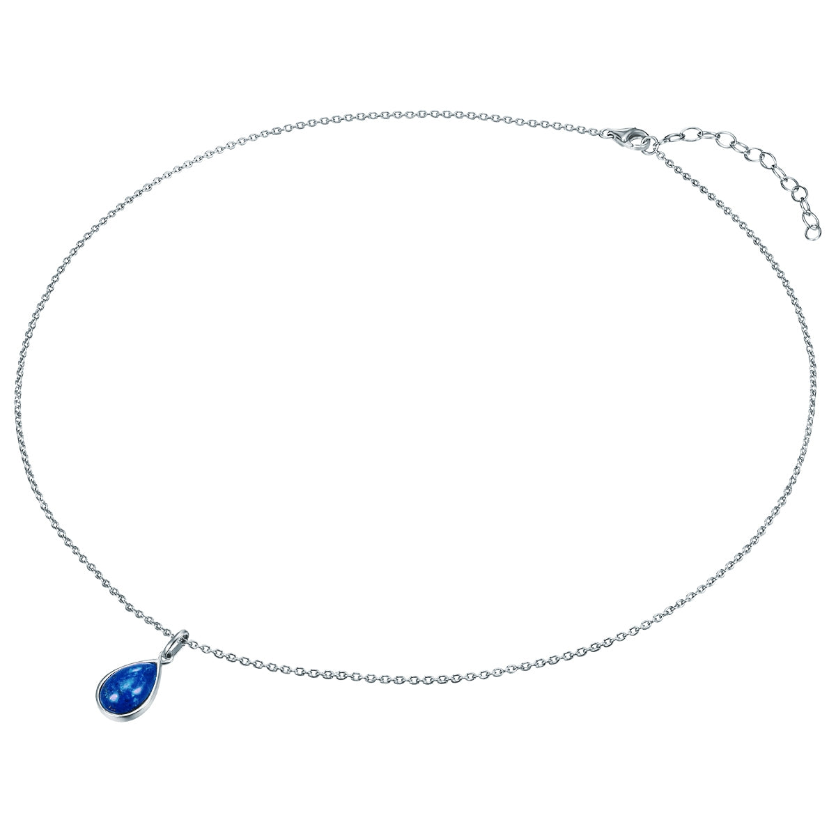 Rafaela Donata Kette mit Anhänger Sterling Silber Lapislazuli Meist gekauft