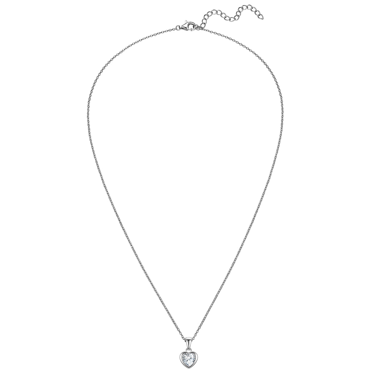 Rafaela Donata Kette mit Anhänger Sterling Silber Zirkonia weiß Fabrik Onlineshop
