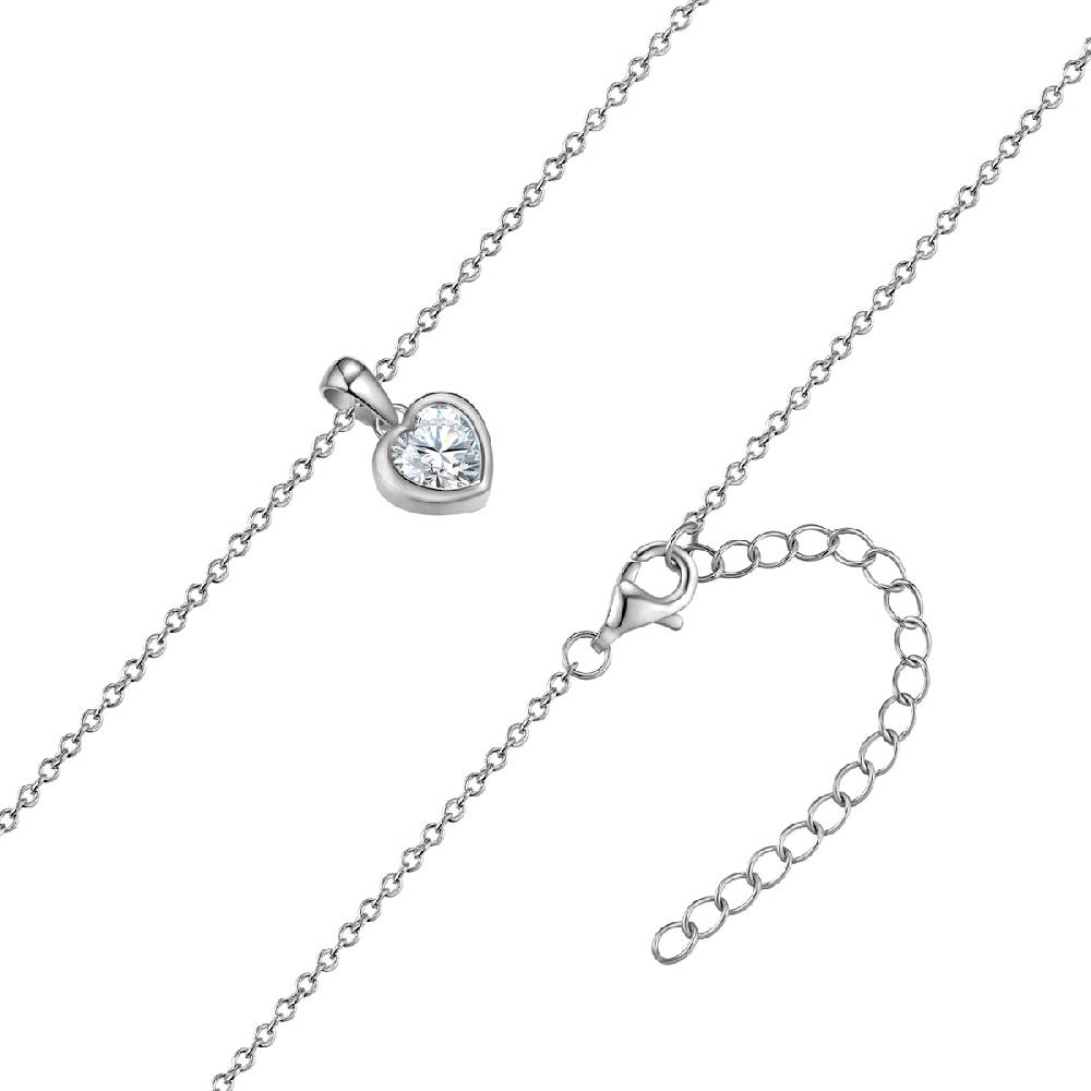 Rafaela Donata Kette mit Anhänger Sterling Silber Zirkonia weiß Fabrik Onlineshop