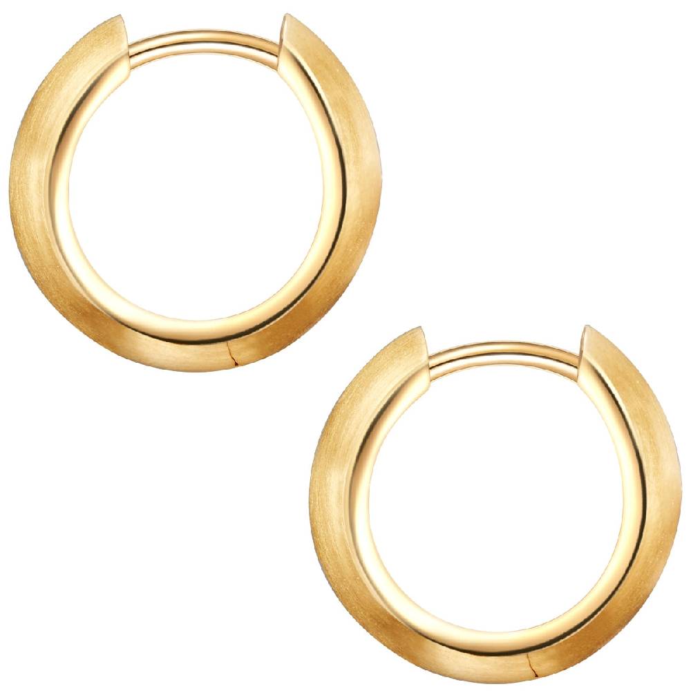 Rafaela Donata Creolen Sterling Silber gelbgold Osterangebot