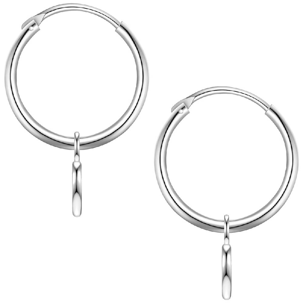 Rafaela Donata Creolen Sterling Silber Zirkonia weiß Top Angebot