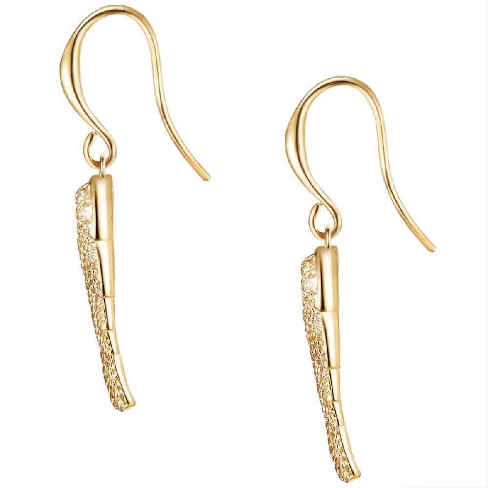Rafaela Donata Set (Kette+Ohrhänger) gelbgold Vierteljährliche Förderung