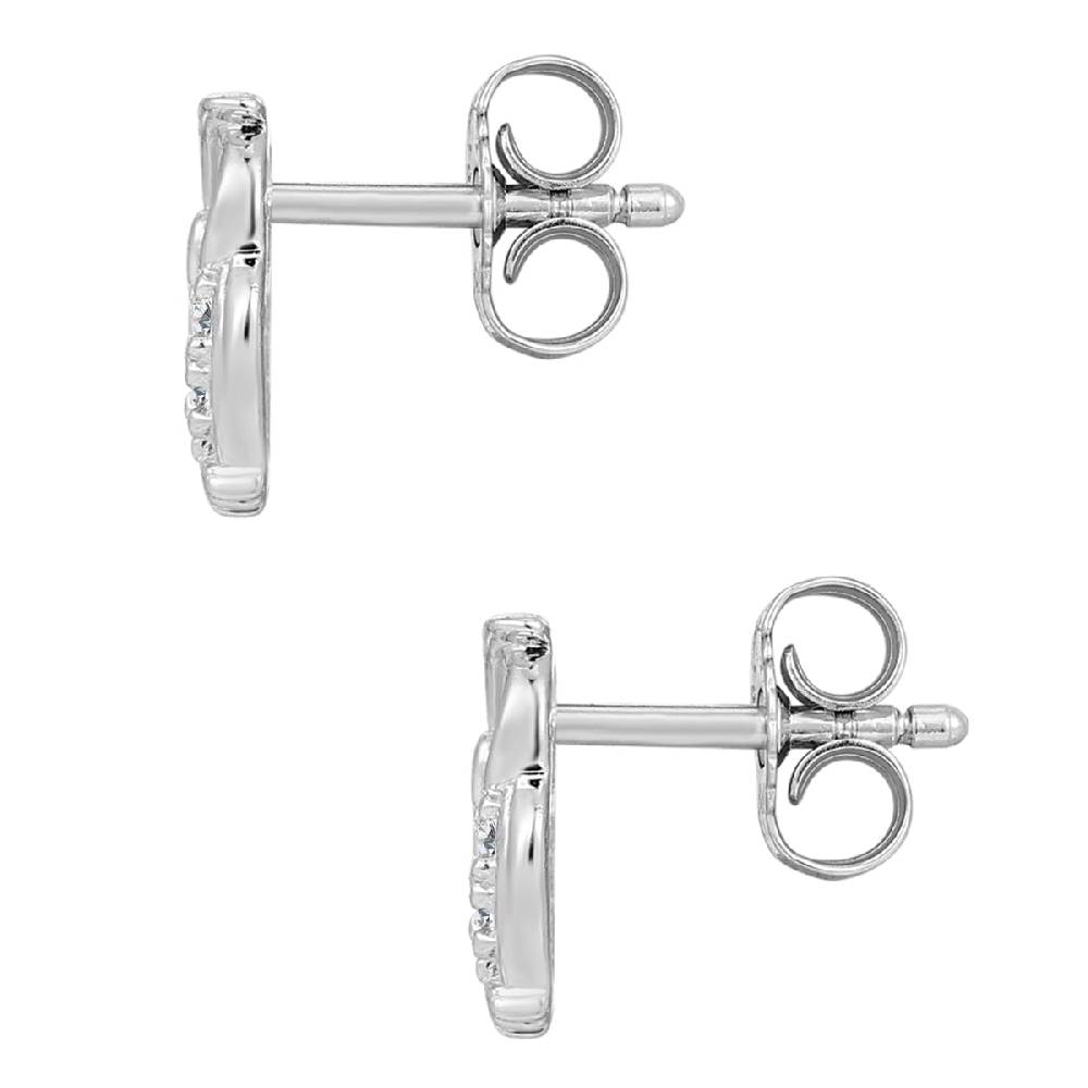 Rafaela Donata Ohrstecker Sterling Silber Zirkonia weiß Super Rabatt