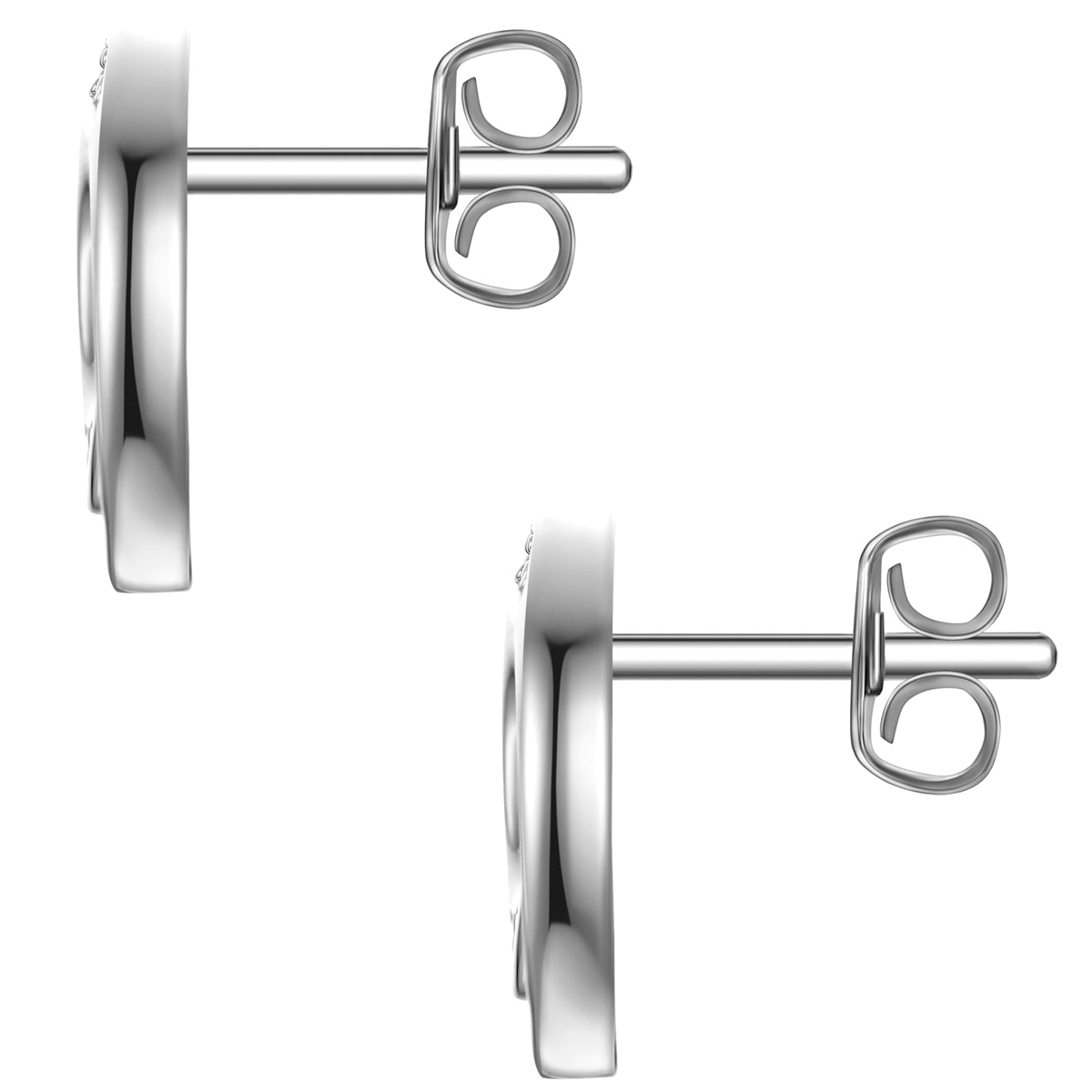 Rafaela Donata Ohrstecker Sterling Silber Zirkonia weiß Kostenloser Versand international