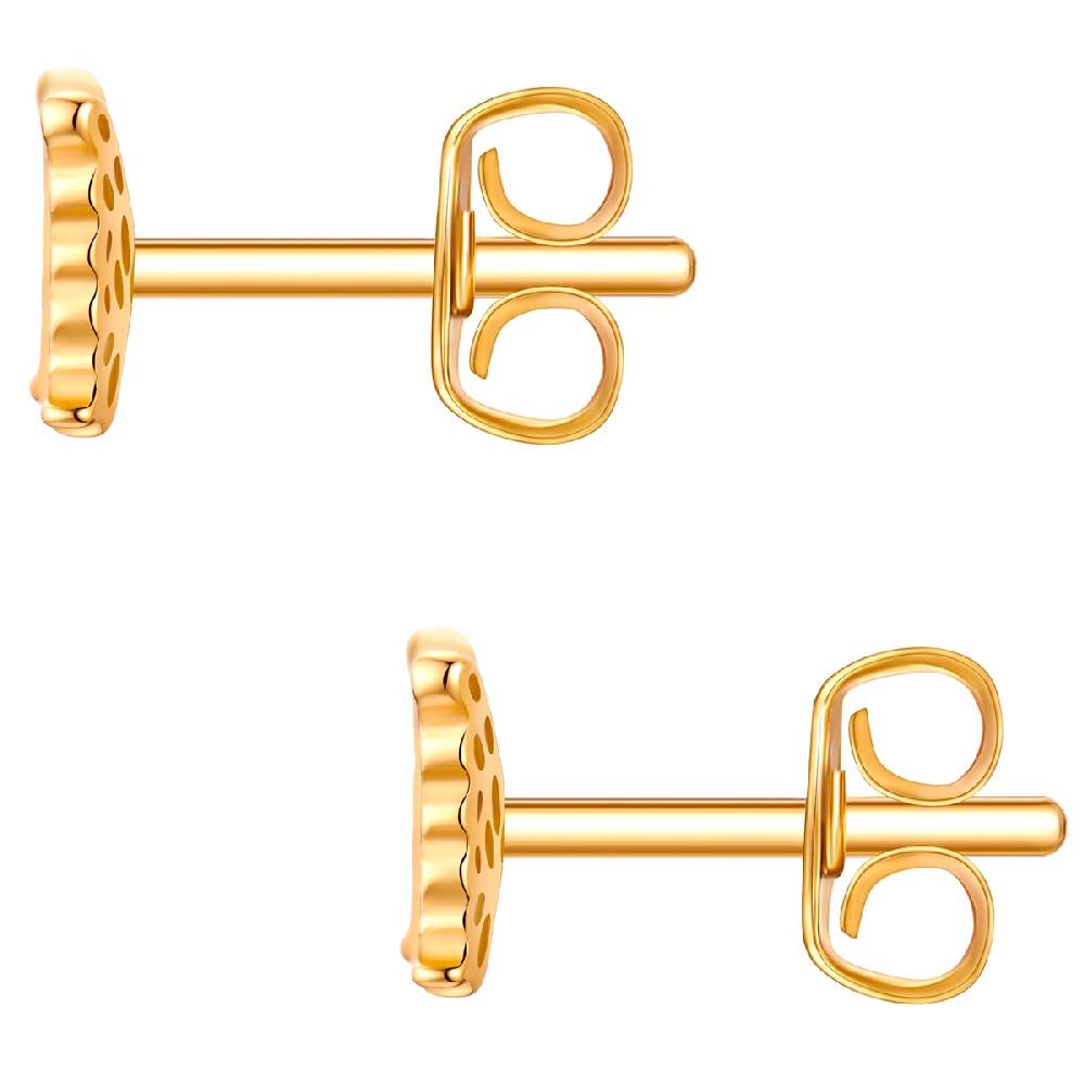 Rafaela Donata Ohrstecker Sterling Silber gelbgold Preisnachlass