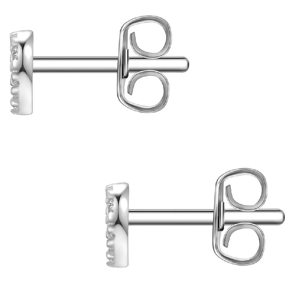 Rafaela Donata Ohrstecker Sterling Silber Zirkonia weiß Osterangebot