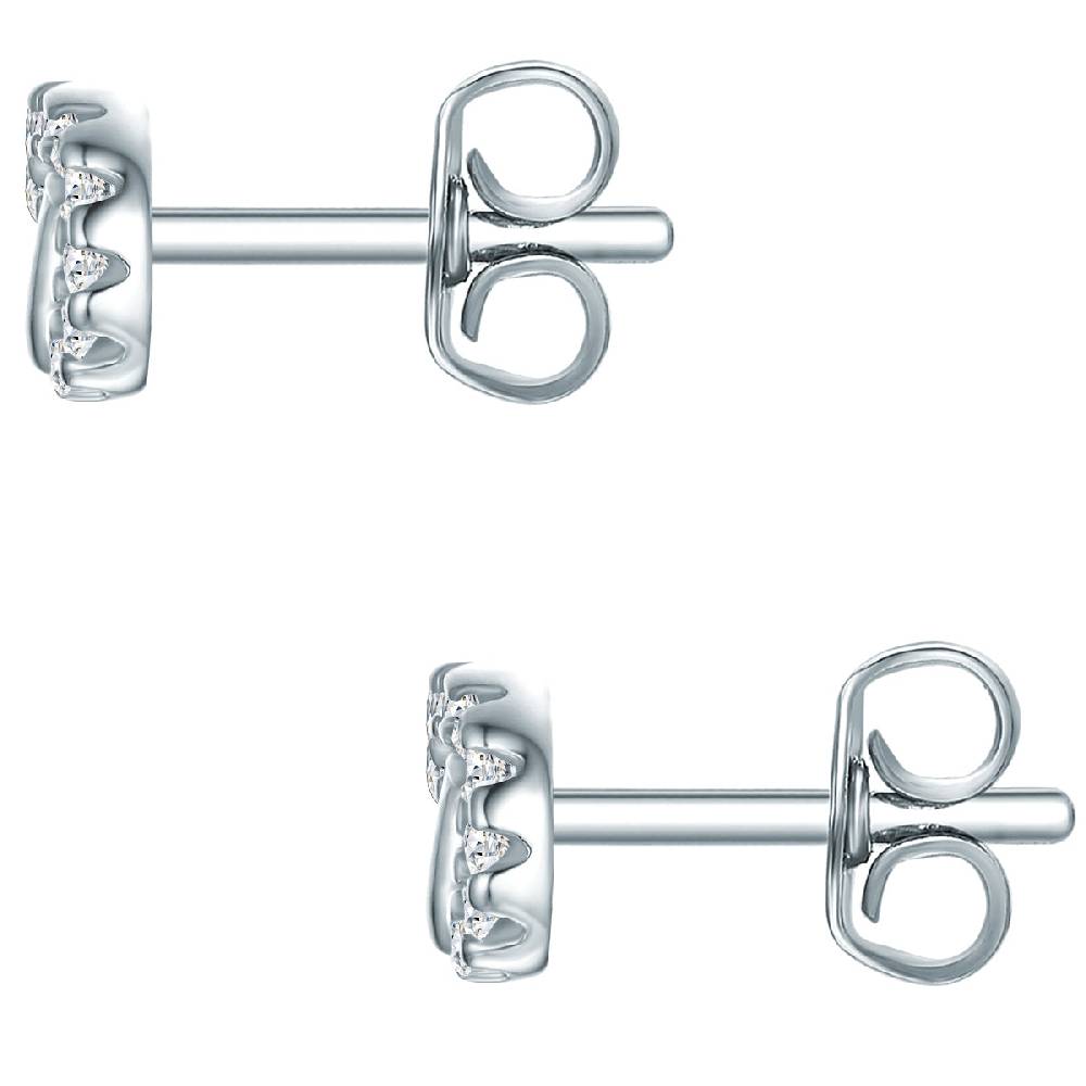 Rafaela Donata Ohrstecker Sterling Silber Zirkonia weiß Exklusive Angebote