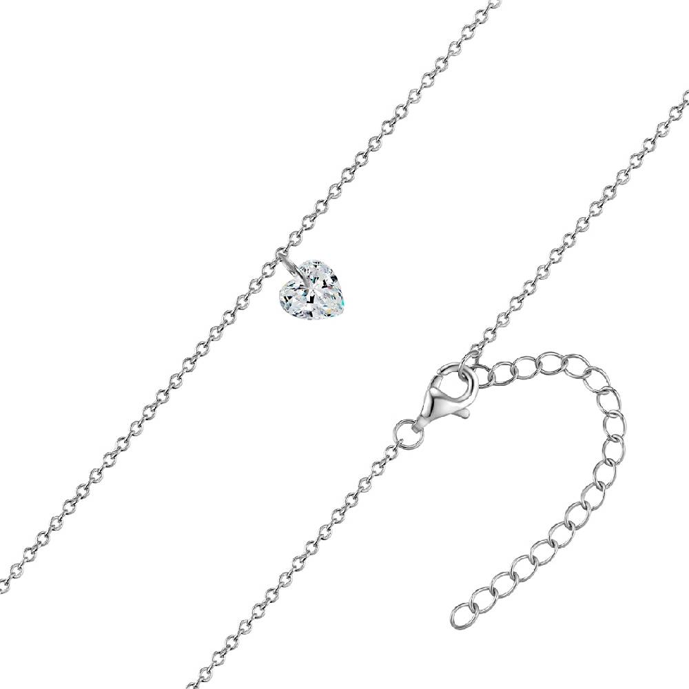 Rafaela Donata Kette mit Anhänger Sterling Silber Zirkonia weiß Kauf eins, bekomm eins gratis