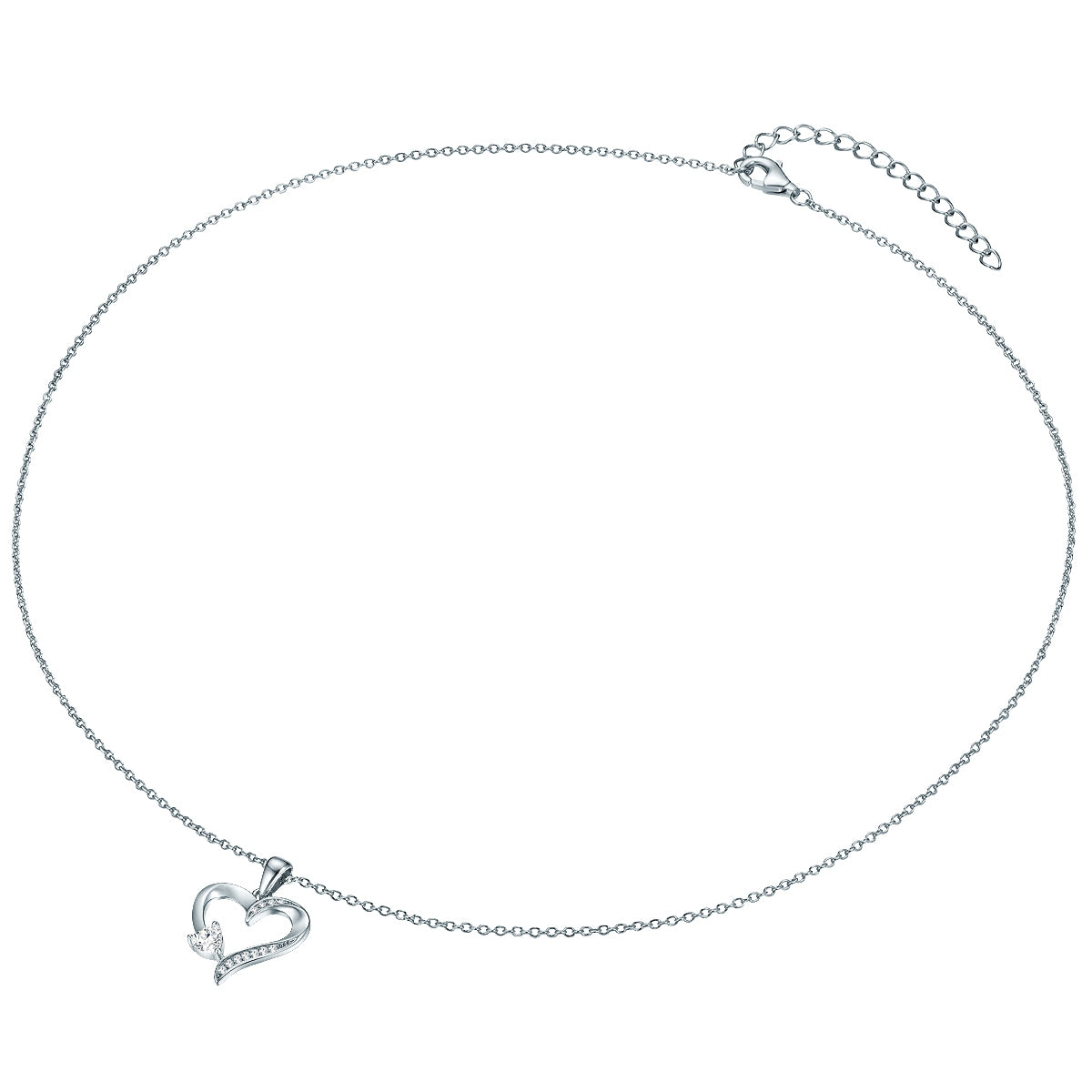 Rafaela Donata Kette mit Anhänger Sterling Silber Zirkonia weiß Letzter Tag