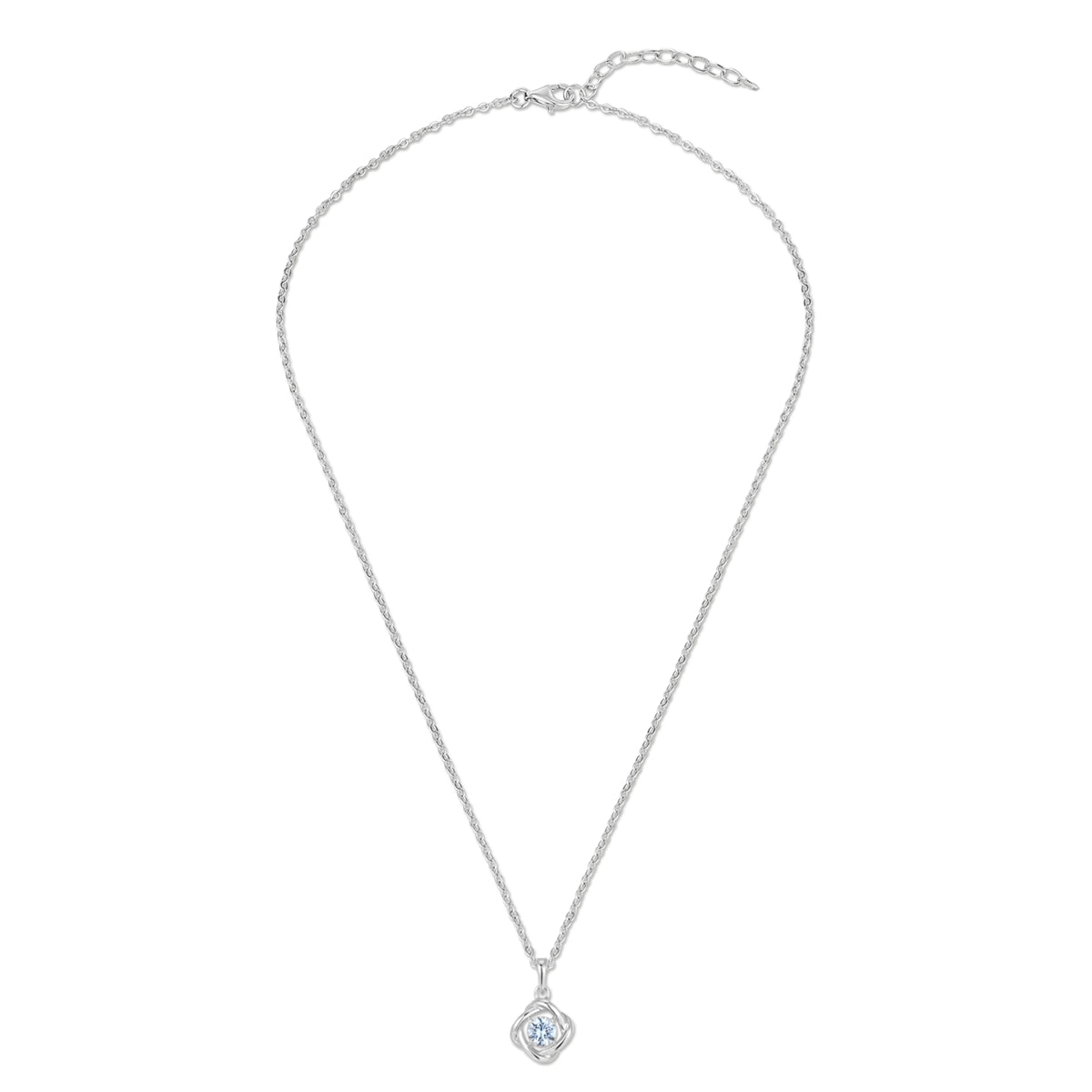 Rafaela Donata Kette mit Anhänger Sterling Silber Spinell (synth.) blau Riesige Rabatte