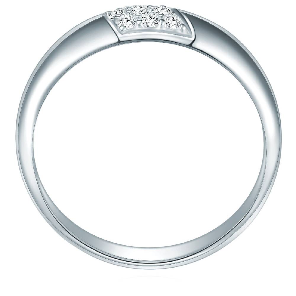 Rafaela Donata Ring Sterling Silber Zirkonia weiß Vierteljährliche Förderung